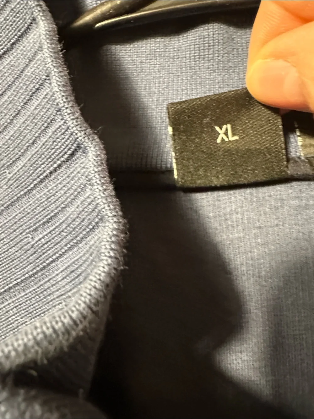 293. BOSS Men's Blue Full-Zip Cotton Sweater Jacket